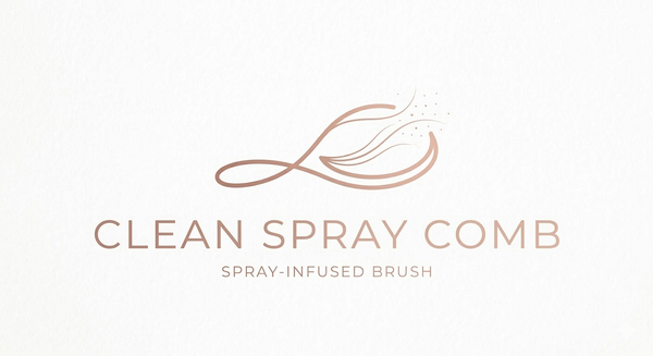 Clean spray comb